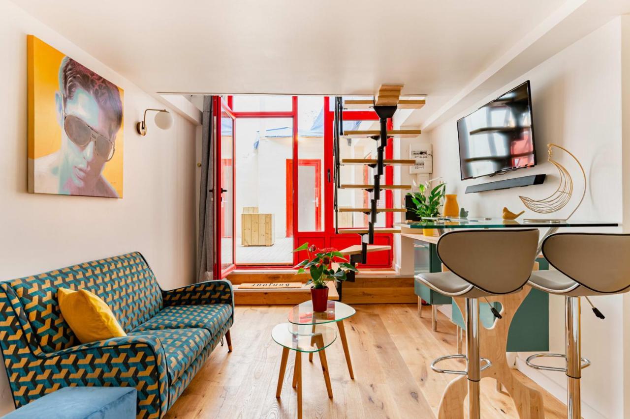 Beige Hospitalite - Elia Love Loft Centre Ville 圣艾蒂安 外观 照片