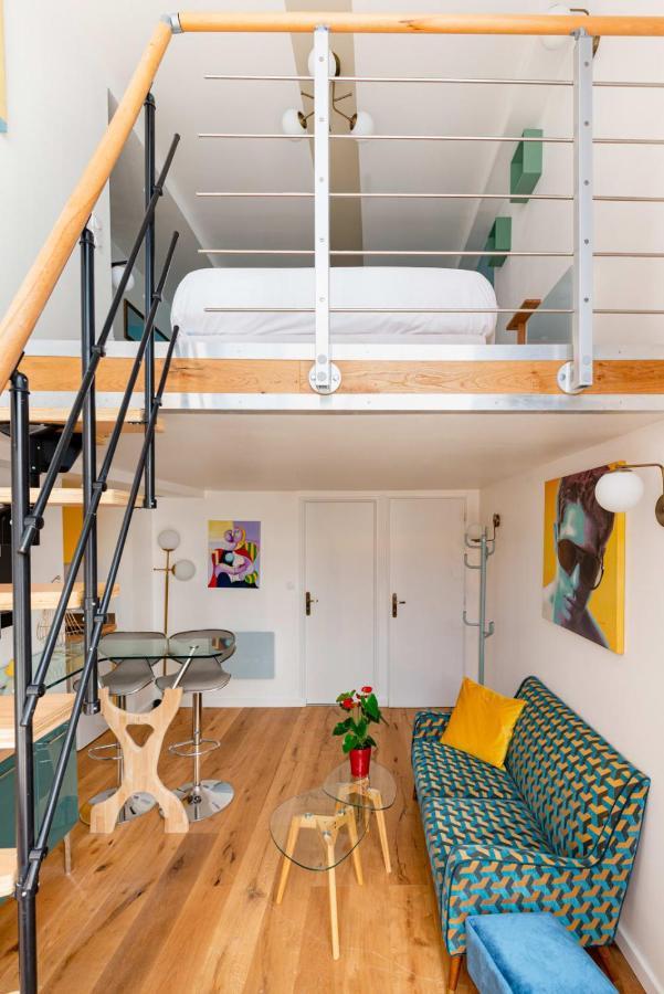 Beige Hospitalite - Elia Love Loft Centre Ville 圣艾蒂安 外观 照片